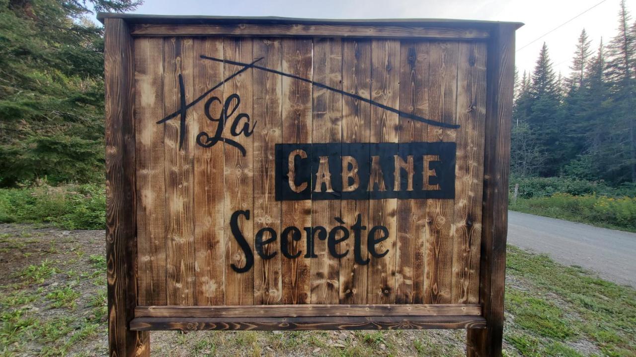 La Cabane Secrete Matane Buitenkant foto